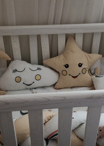 Pamuklu Baskılı Bebek Nevresim Takımı - Görsel 2