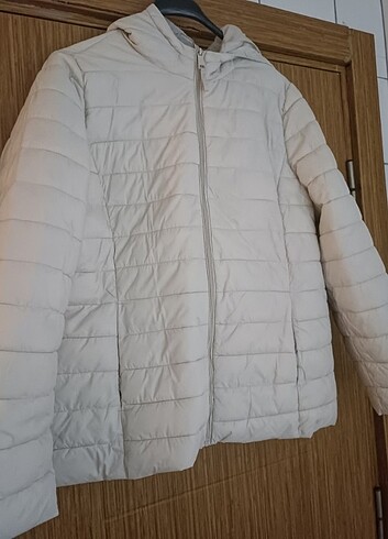42 Beden Kadın Düz Şişme Mont LCW