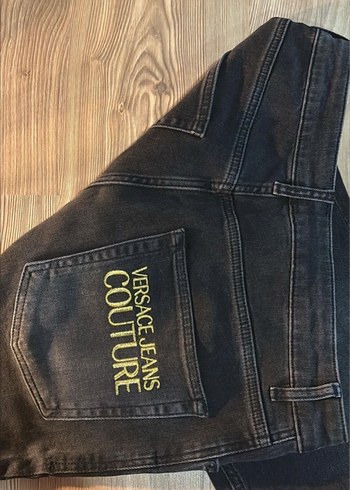 Kadın Altın Renkli Versace Jeans Loose Fit Jean
