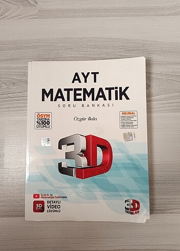Yks Matematik Test Kitabi 3D