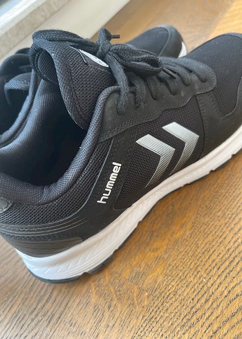 Siyah Hummel Bağcıklı Spor Erkek Sneakers - Görsel 7