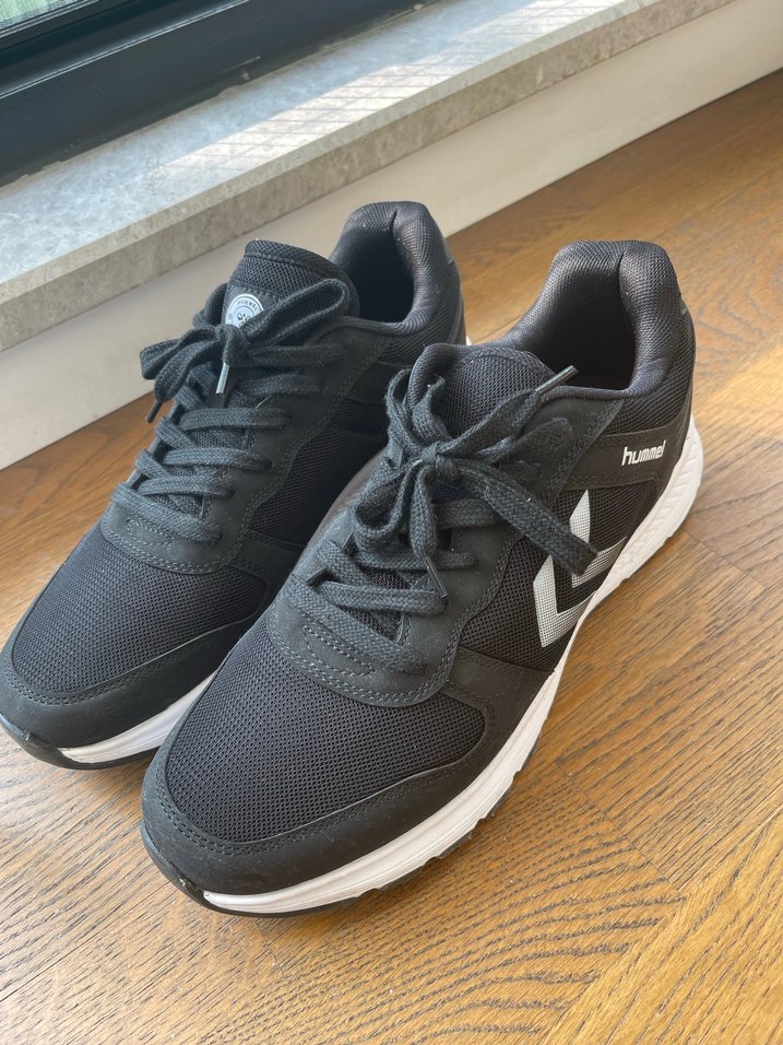 Siyah Hummel Bağcıklı Spor Erkek Sneakers - Görsel 2