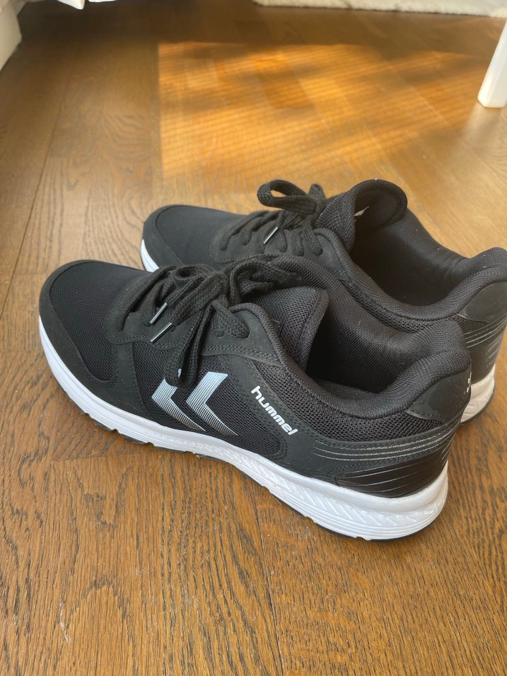 Siyah Hummel Bağcıklı Spor Erkek Sneakers - Görsel 4