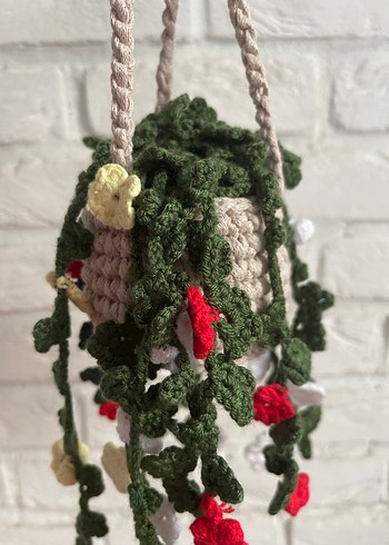 Örgü Saksı Süsü - Görsel 2