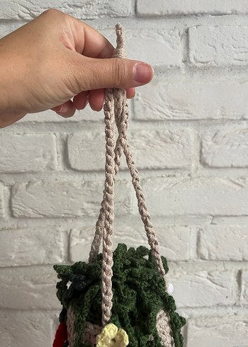 Örgü Saksı Süsü - Görsel 3