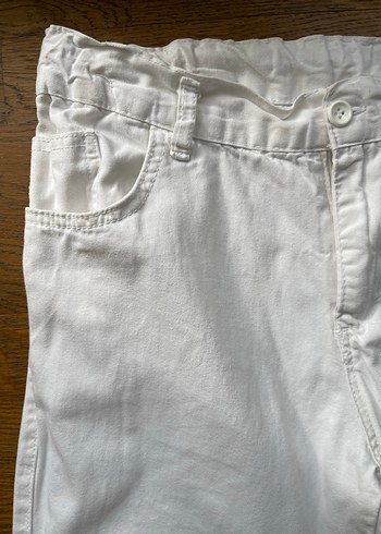 Beyaz Çocuk Pantolonu - Görsel 5