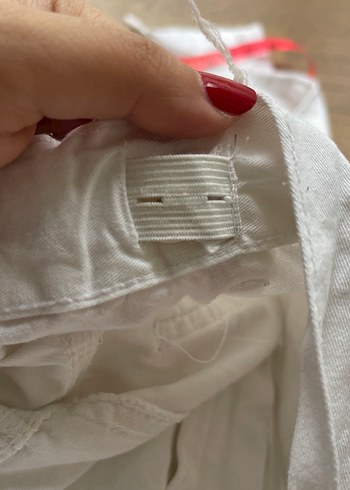 Beyaz Çocuk Pantolonu - Görsel 6