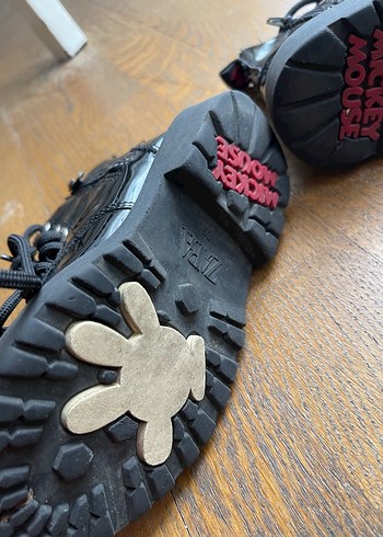 ZARA Kız Çocuk Siyah Goth Botlar - Görsel 2