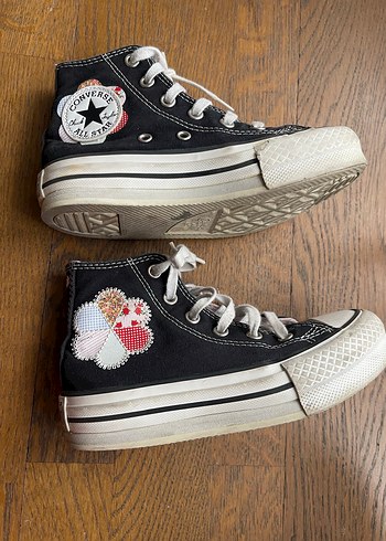 Kız Çocuk Converse Ayakkabı - Görsel 3