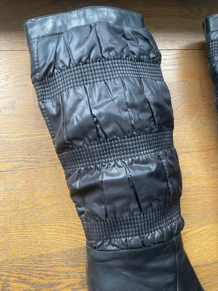 Kadın Siyah Prada Model Çizme - Görsel 3