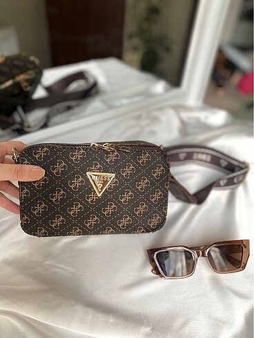  Beden Guess model kahve çanta
