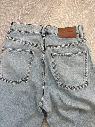 34 Beden Vatkalı boru paça jeans