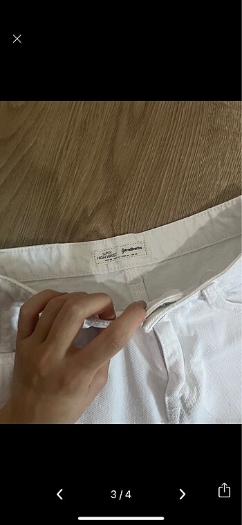 xs Beden Stradivarius jean şort
