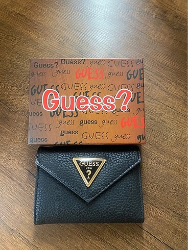 Guess Guess a kalite sıfır cüzdan