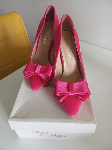 Angel marka süet stiletto