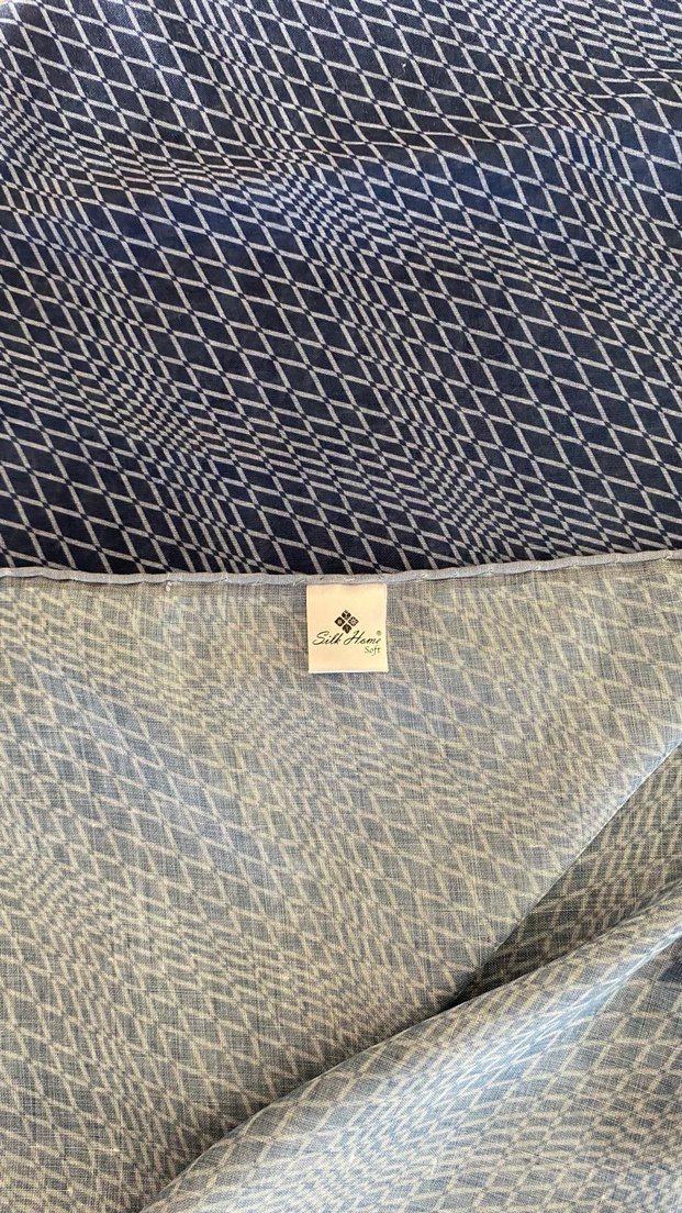 Lacivert eşarp - Görsel 2