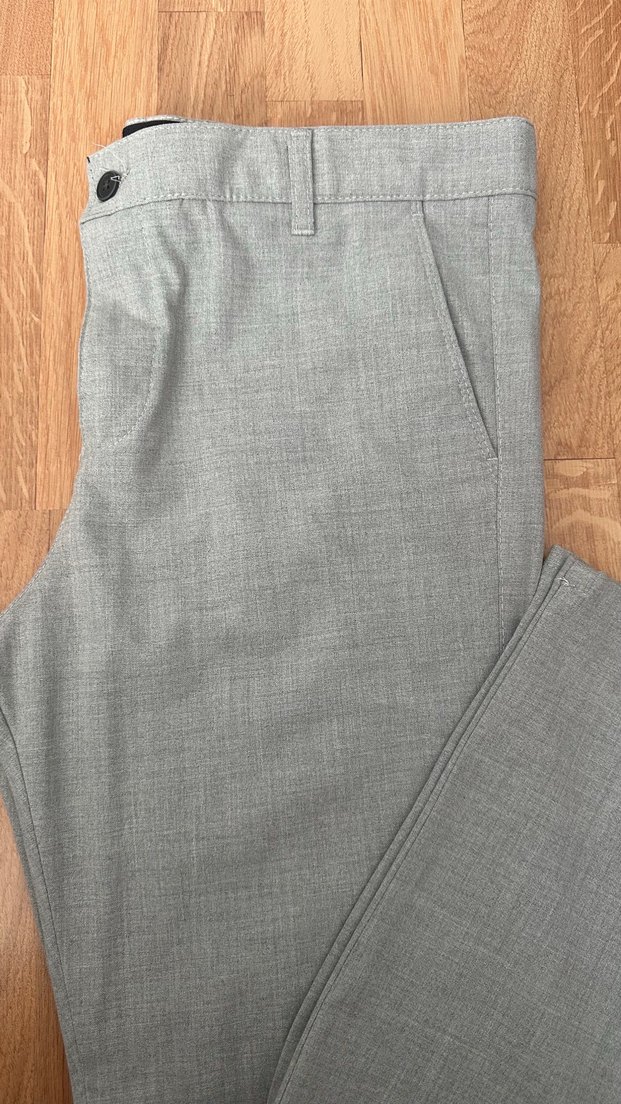 Gri Regular Fit Erkek Pantolon - Görsel 2