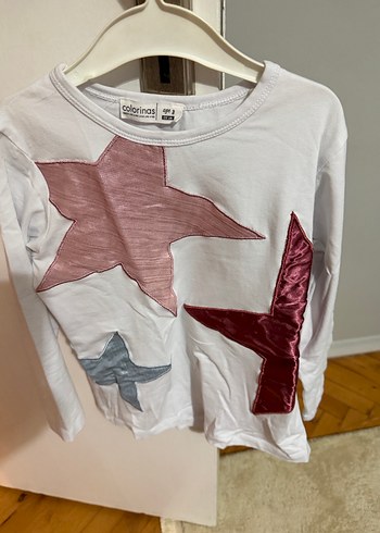 colorinas 8 yaş tişört 6-7 yaş defacto tayt - Görsel 3