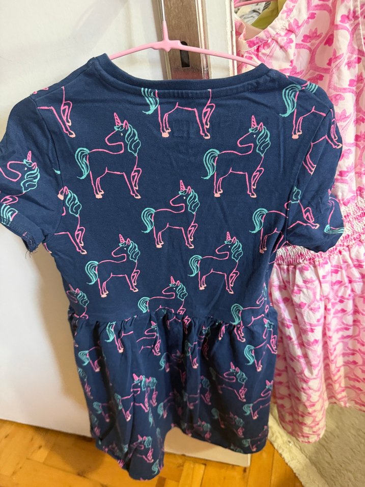 M&S Original Unicorn Desenli Kız Çocuk Elbisesi — görsel 3/3