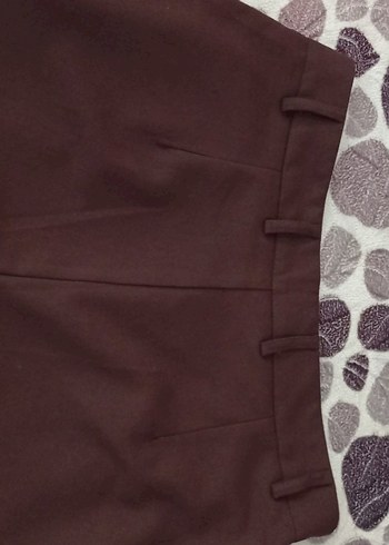 Addax Dikiş Detaylı Geniş Paça Kumaş Pantolon - Görsel 6