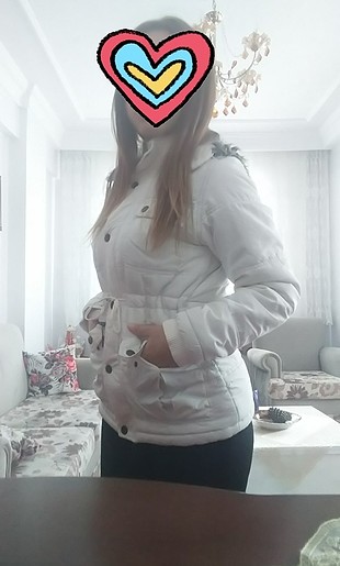 Diğer beyaz mont