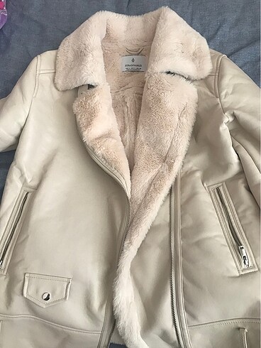 Stradivarius ceket biker mont