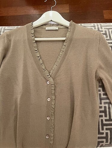 Silk & Cashmere İpek kaşmir ve yün karışımı hırka
