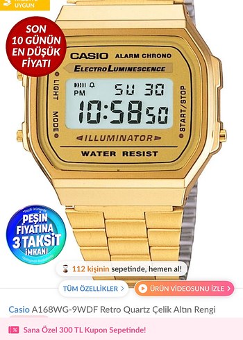Casio ürünü