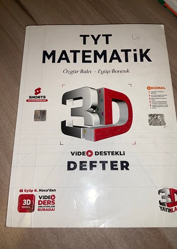 TYT Matematik 3D Video Destekli Defter