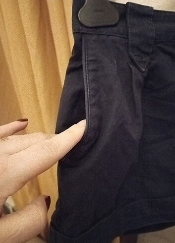 xs Beden lacivert Renk LCW kısa şort