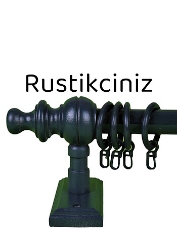 Ahşap Rustik Antrasit