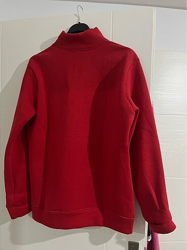 s Beden Mavi sweatshirt az kullanılmış