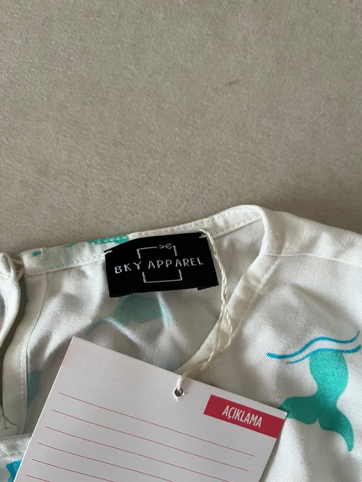 Kız çocuk pareo - Görsel 3