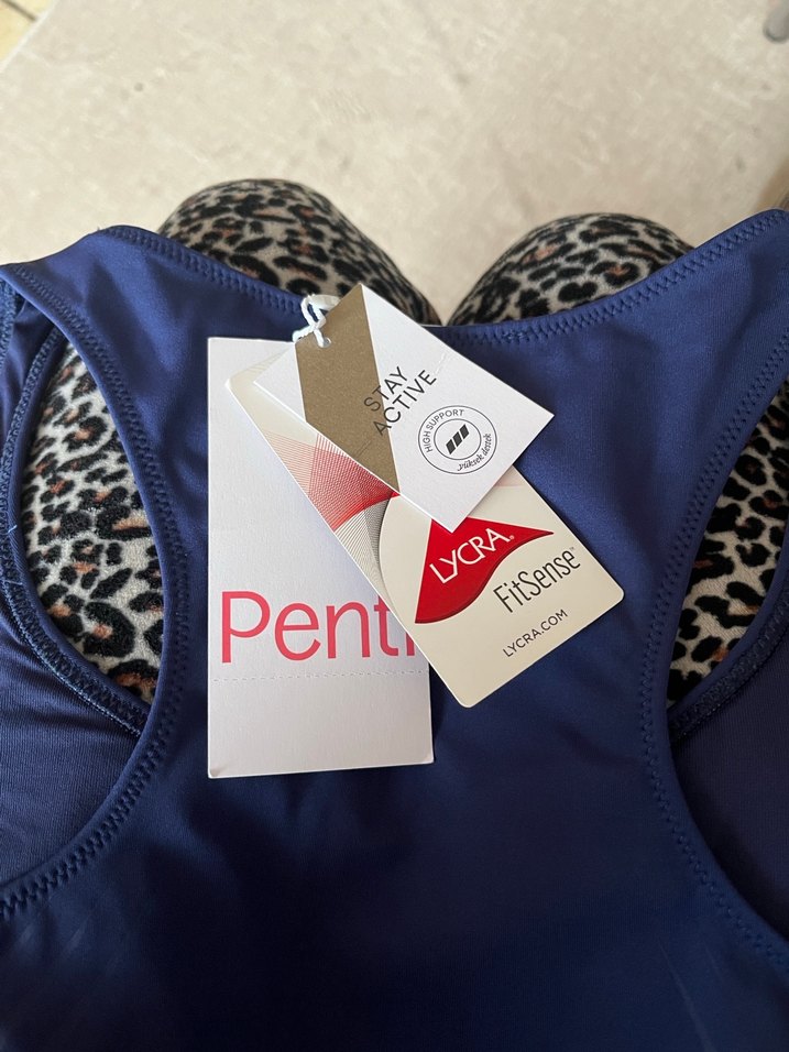 Koyu Mavi Atlet Sütyen - Görsel 3