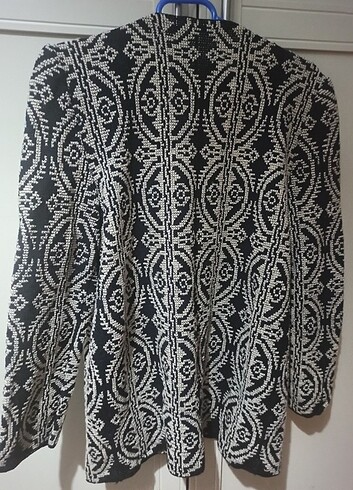 El yapımı hırka siyah renk antika hırka  - Görsel 2