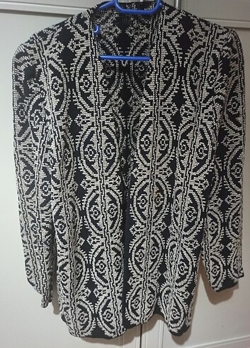 El yapımı hırka siyah renk antika hırka  - Görsel 3