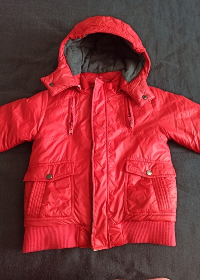 Unisex çocuk mont  - Görsel 4