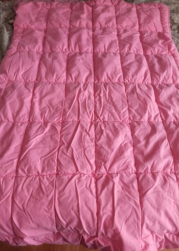 Pembe ve Beyaz çift taraflı Çocuk /Bebek Yorgan - Görsel 3