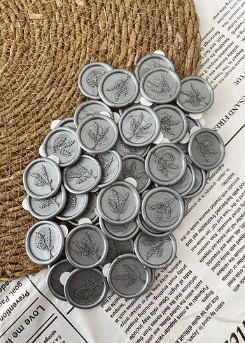 Bitkisel Desenli Balm Mühürleri