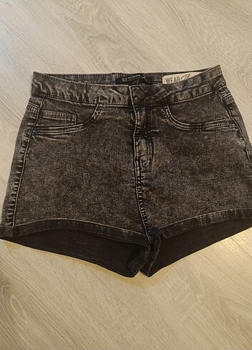 Kadın kısa şort kot  - Görsel 2