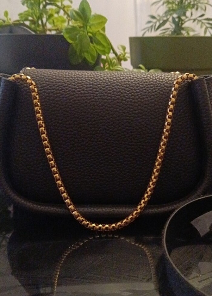 Kadın omuz askılı deri canta - Görsel 2