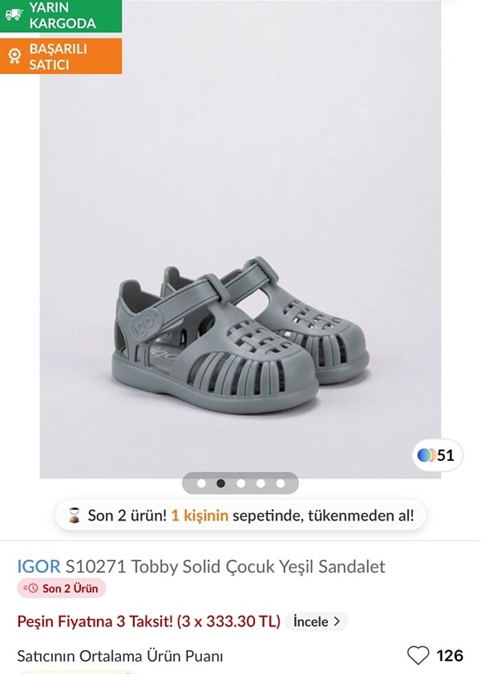 İgor sandalet - Görsel 5