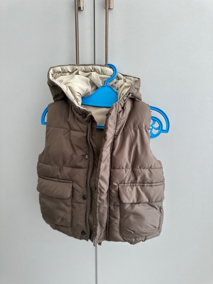 Kapüşonlu Erkek Çocuk Yelek - Görsel 2