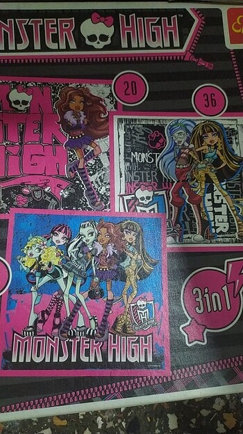 monster high yapboz