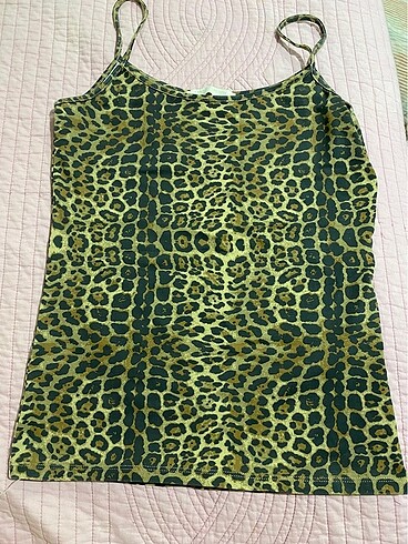 Kadın leoparlı üst