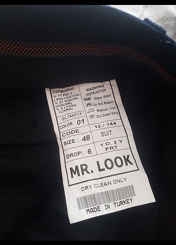 l/xl Beden Lacivert damatlık