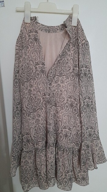 34 Beden ten rengi Renk H& M elbise 34 /36 benmd3n ie uyumlu