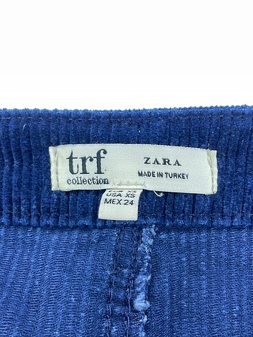 xs Beden lacivert Renk Zara Mini Etek %70 İndirimli.