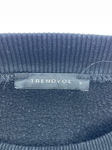 s Beden siyah Renk Trendyol & Milla Sweatshirt %70 İndirimli.