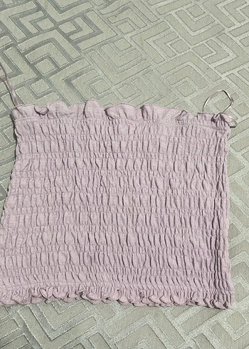 Fırfırlı Crop Top - Görsel 2